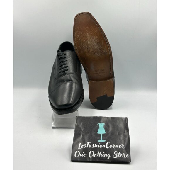 Thursday Men\'s Black Leather Everyday Cap Toe Oxford  Dress Shoes Size 8 3269 main image 5